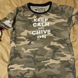 Chive Nation Camo XL T-Shirt